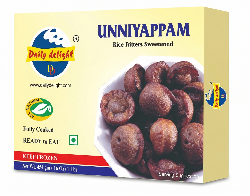 Unniyappam (Rice Fritters Sweetened) 454g