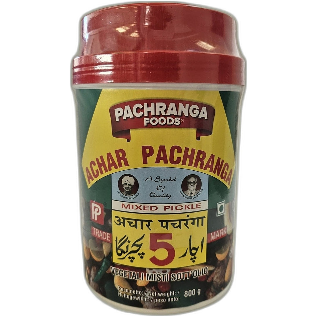 Mixed pickle jar 800g - Spicy tangy Indian condiment