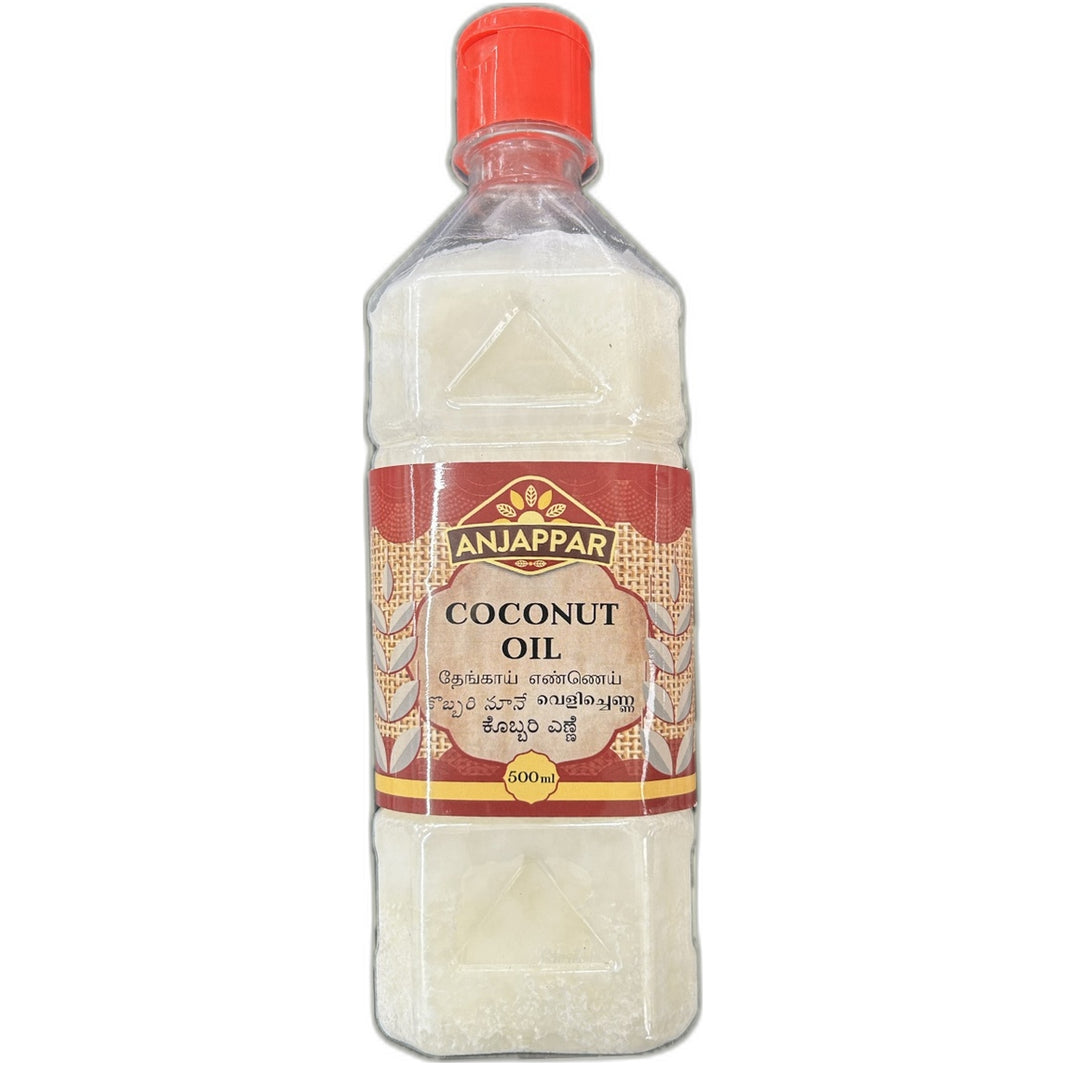 Coconut oil 500ml bottle - Pure coconut cooking oil