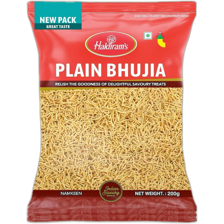 Plain Bhujia 200g by Haldiram - Indian grocery product