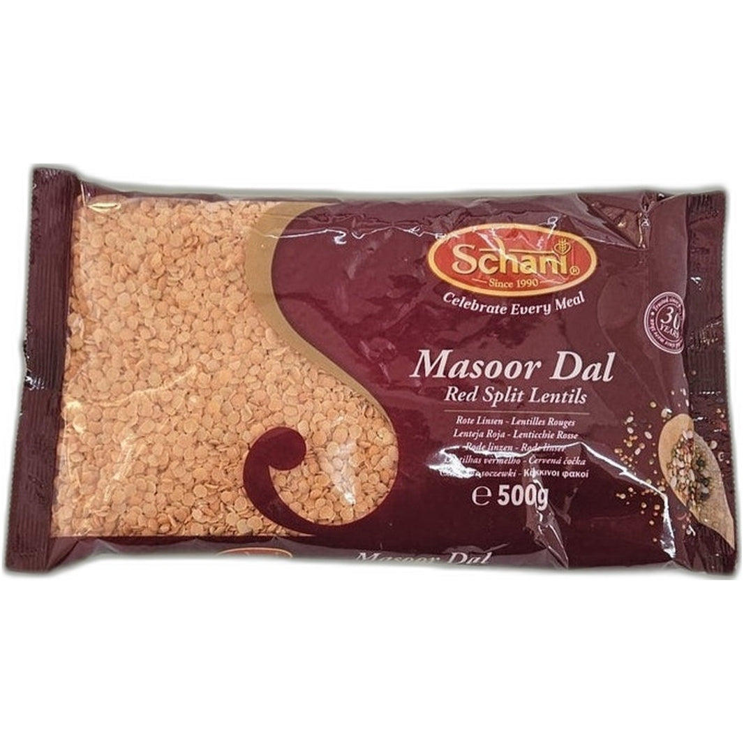 Masoor Dal (red lentils) 500g - Quick cooking red lentils