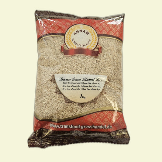 Brown Sona Masuri Rice 1kg