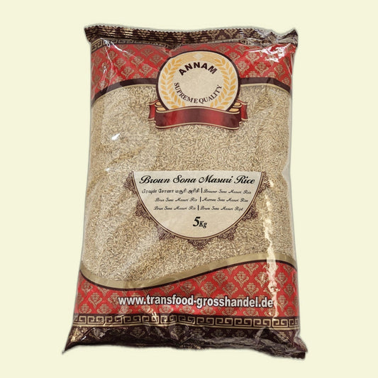 Brown Sona Masuri Rice 5kg