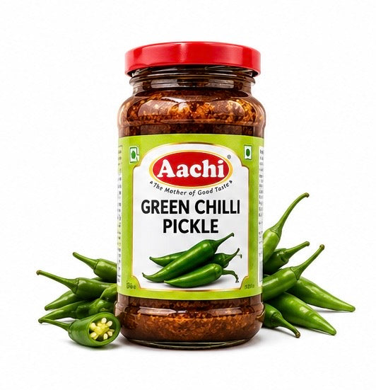 Aachi Green Chilli Pickle 300g