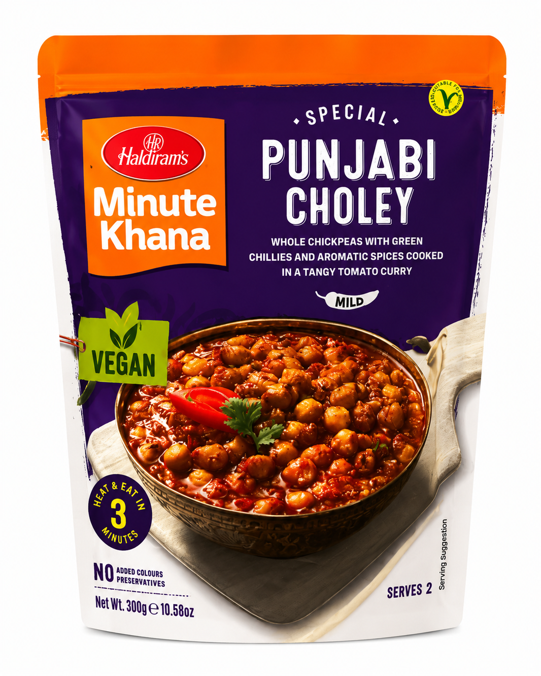 Haldiram’s Minute Khana Punjabi Choley – 300g