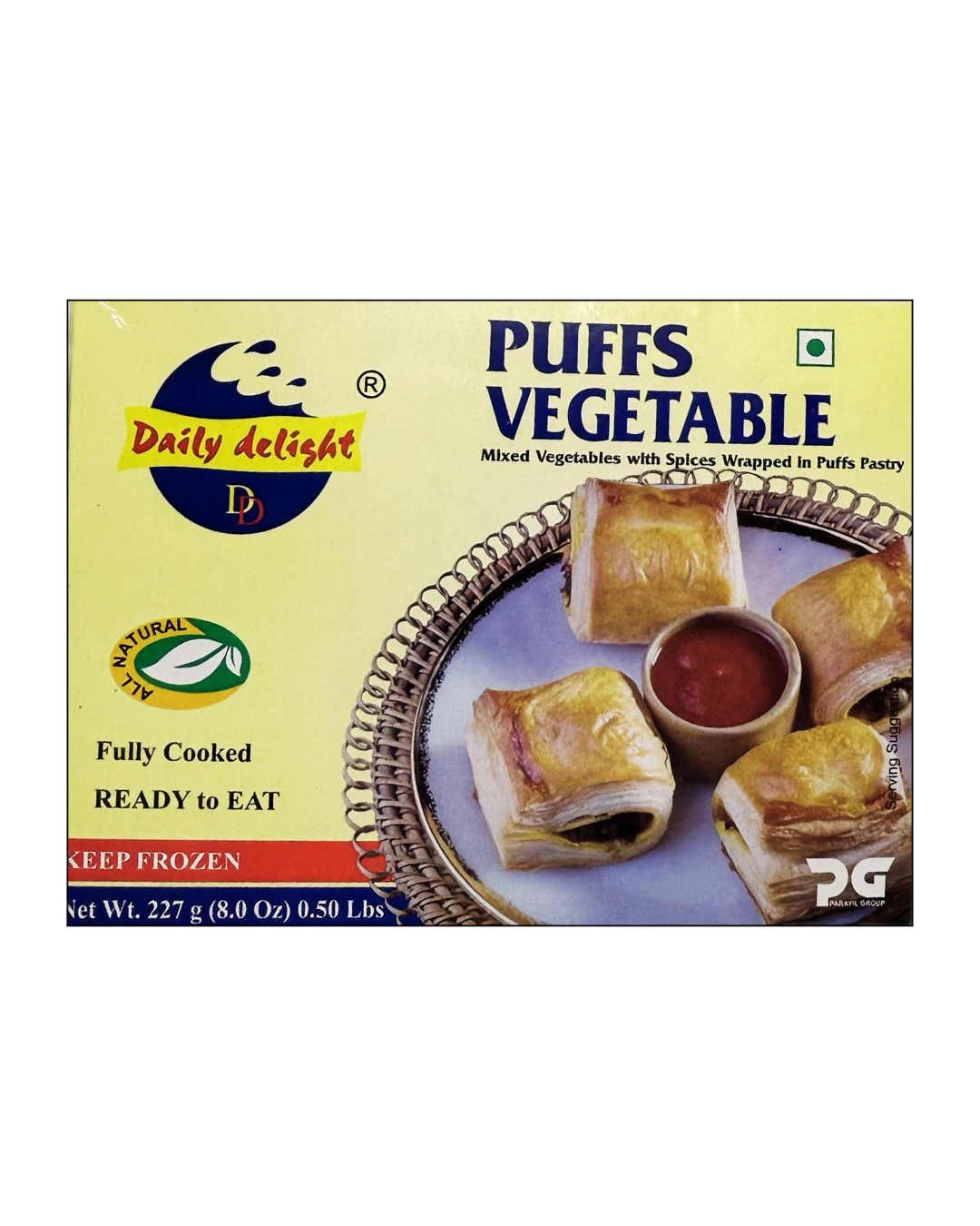Vegetable Puffs 227g