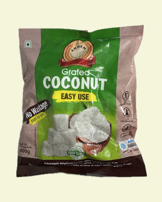 Grated Coconut Cubes (Easy Use) 400g