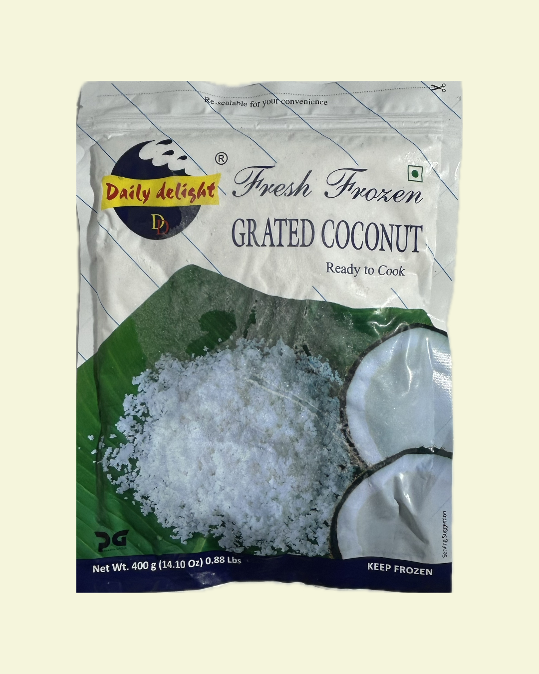Grated Coconut (Ready to Cook) 400g