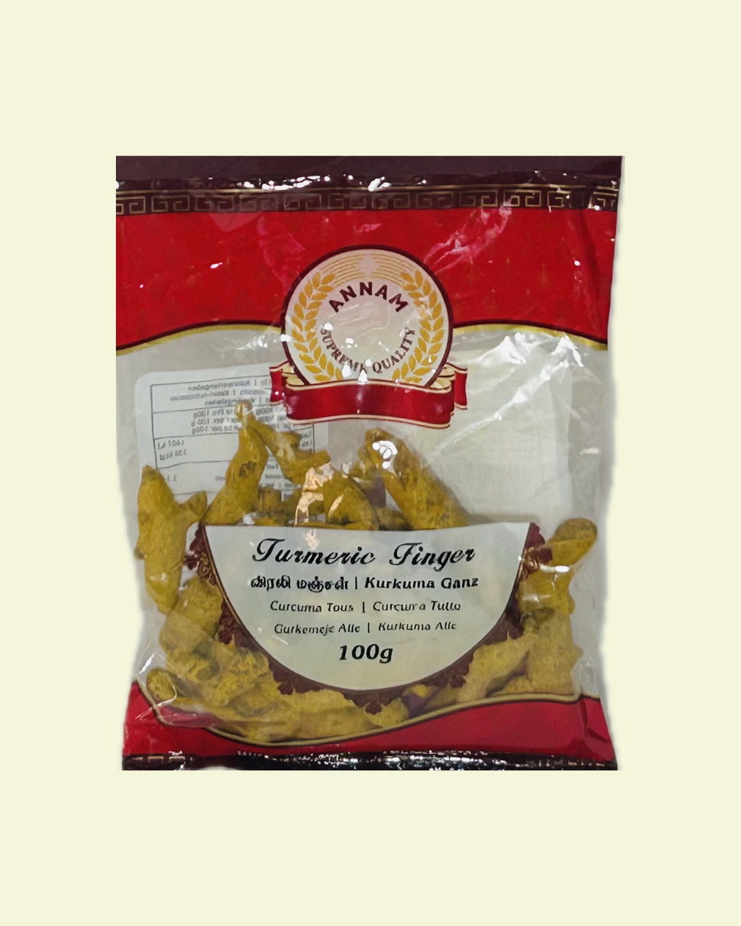 Turmeric Fingers 100g