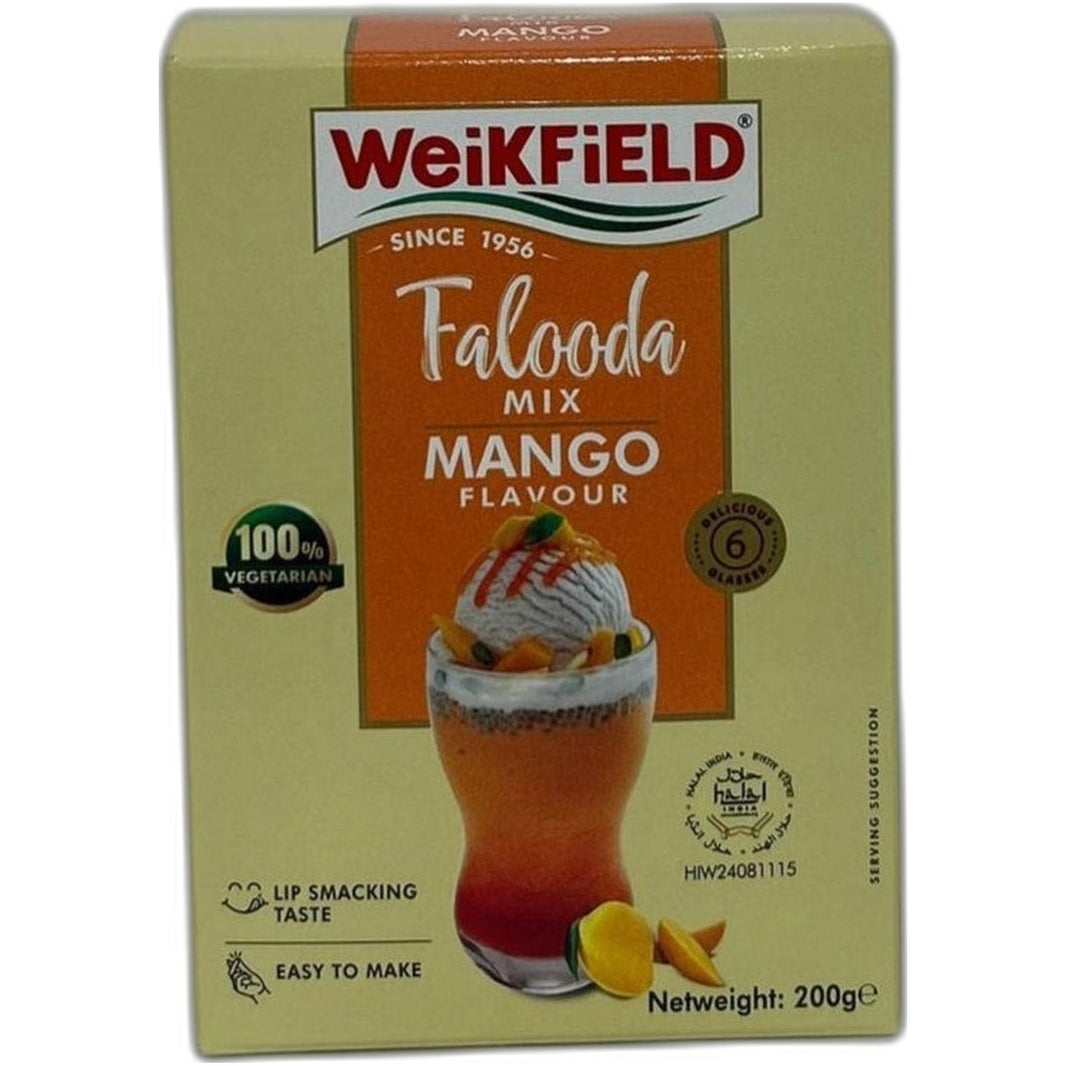 Falooda Mango Mix 200g by Weikfield - Indian grocery product