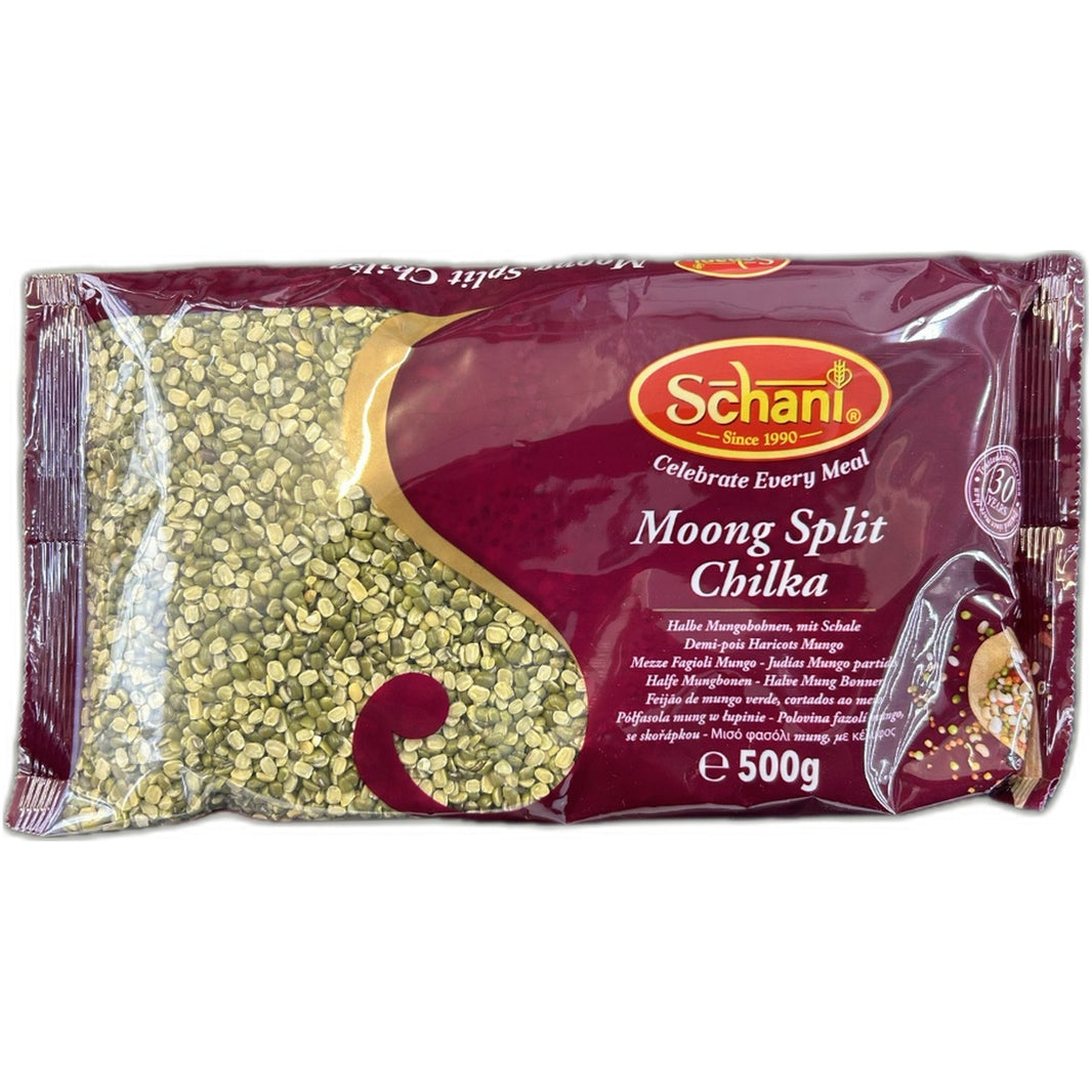 Moong Split Chilka 500g by SCHANI