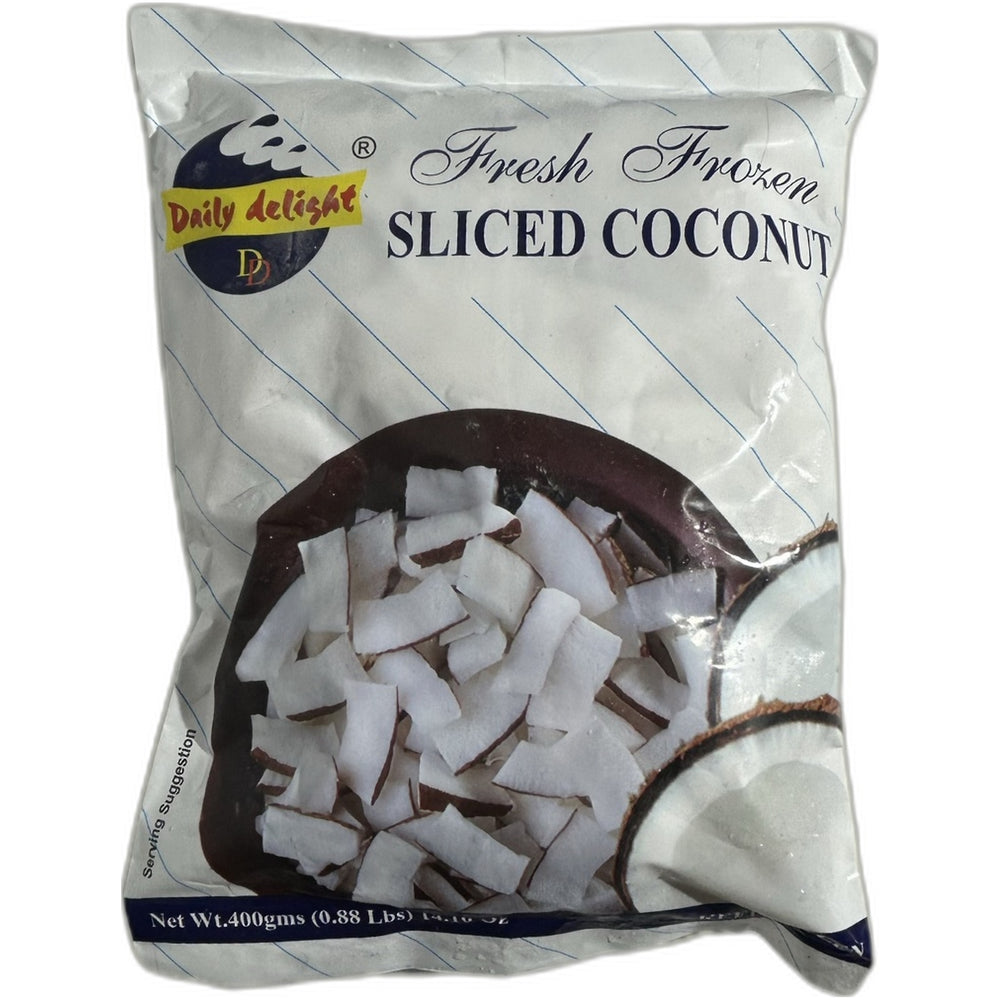 Fresh Sliced Coconut 400g by Daily Delight - Indian grocery product