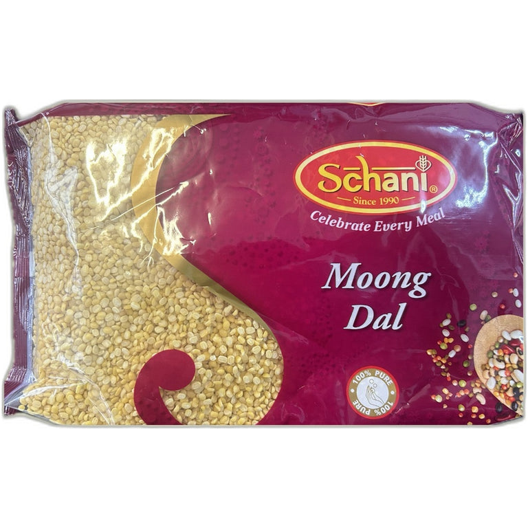 Moong Dal (split yellow lentils) 1kg - Protein-rich Indian lentils