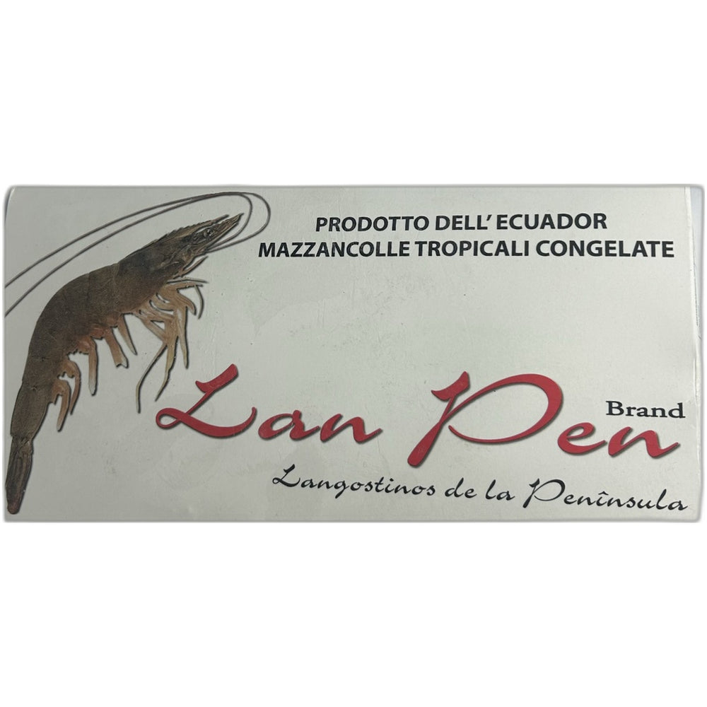 Vannamei Size 30/40 Head-On Shell-On 2Kg by Lan Pen - Indian grocery product