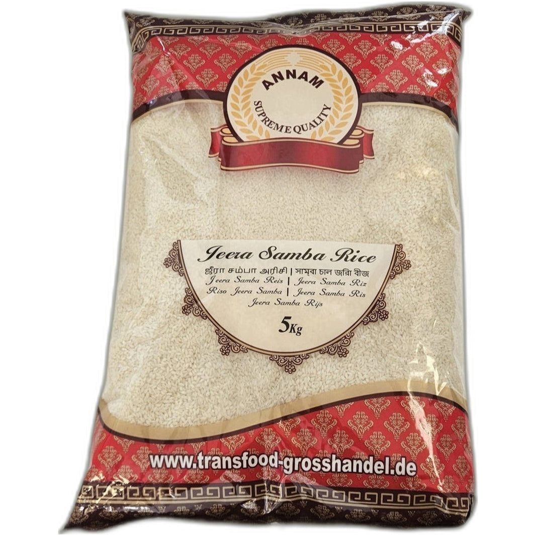Jeera Samba rice 5kg - Aromatic South Indian rice variety