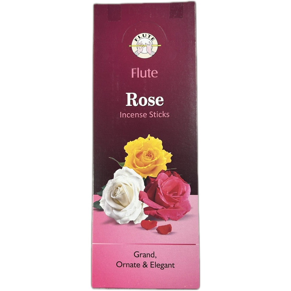 Rose agarbatti incense sticks - Fragrant Indian incense for pooja and meditation