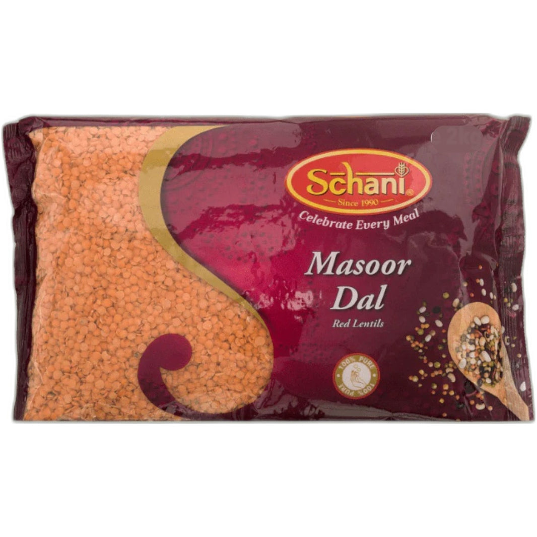Masoor Dal (red lentils) 1kg - Quick cooking red lentils